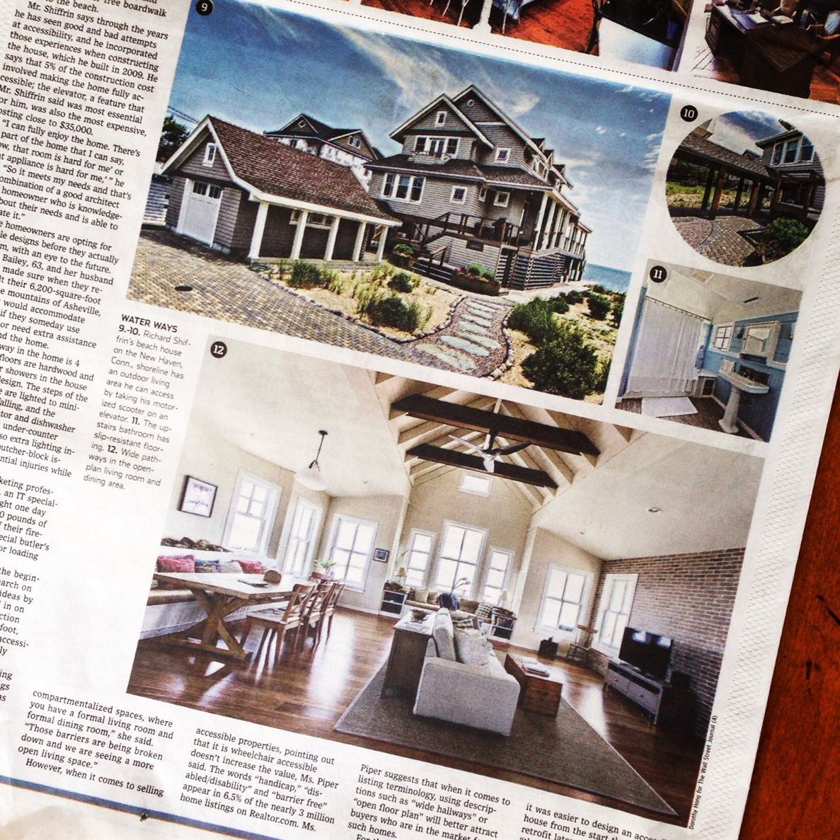 Wall Street Journal 2014- Featured Architect